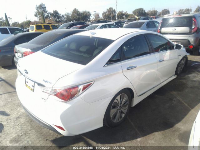 Photo 3 VIN: KMHEC4A47FA127400 - HYUNDAI SONATA HYBRID 