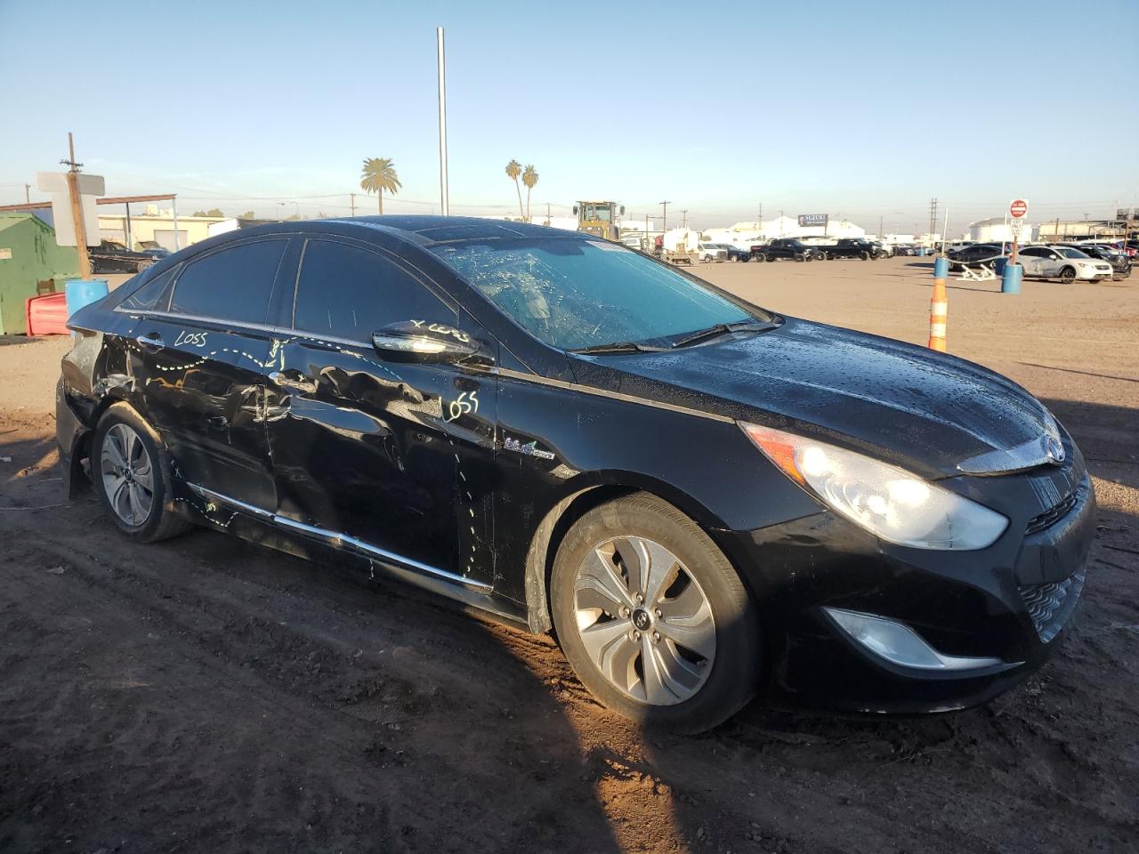 Photo 3 VIN: KMHEC4A47FA136162 - HYUNDAI SONATA 