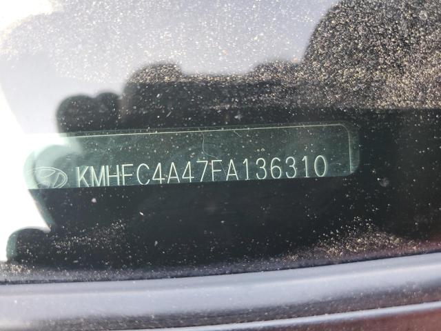 Photo 11 VIN: KMHEC4A47FA136310 - HYUNDAI SONATA 