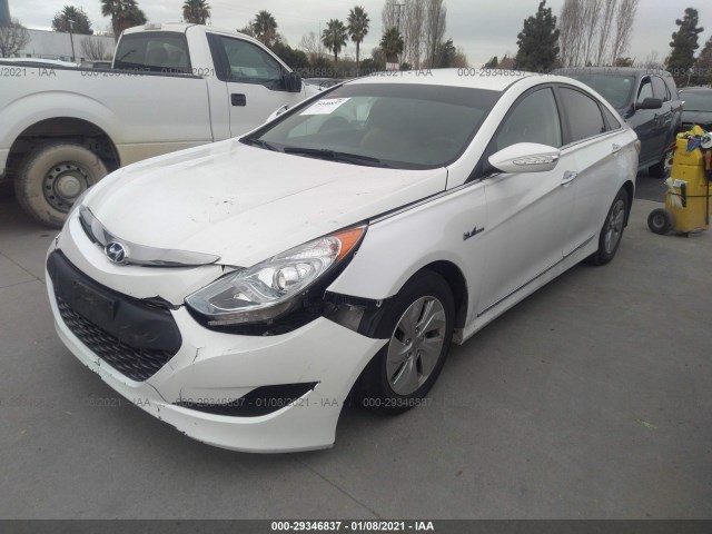 Photo 1 VIN: KMHEC4A47FA138378 - HYUNDAI SONATA HYBRID 