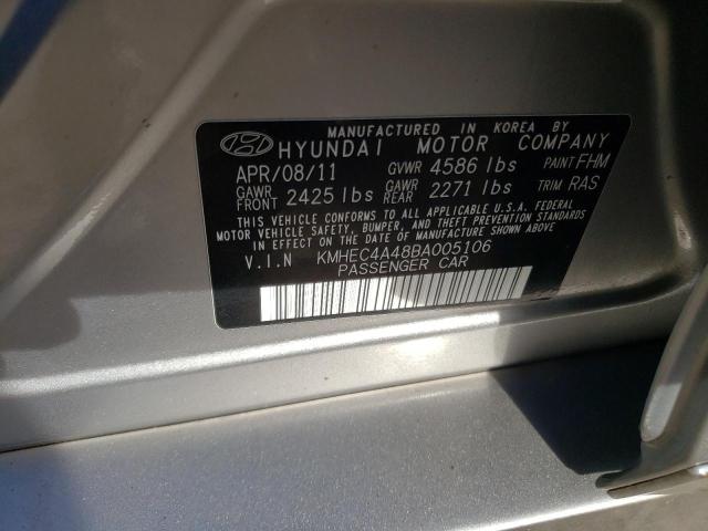 Photo 11 VIN: KMHEC4A48BA005106 - HYUNDAI SONATA HYB 