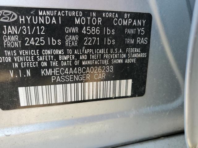 Photo 11 VIN: KMHEC4A48CA026233 - HYUNDAI SONATA HYB 