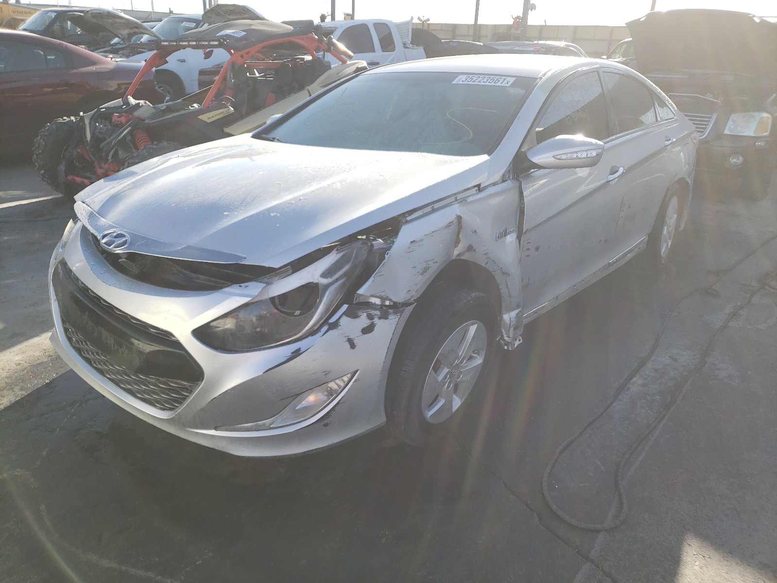 Photo 1 VIN: KMHEC4A48CA042089 - HYUNDAI SONATA HYB 