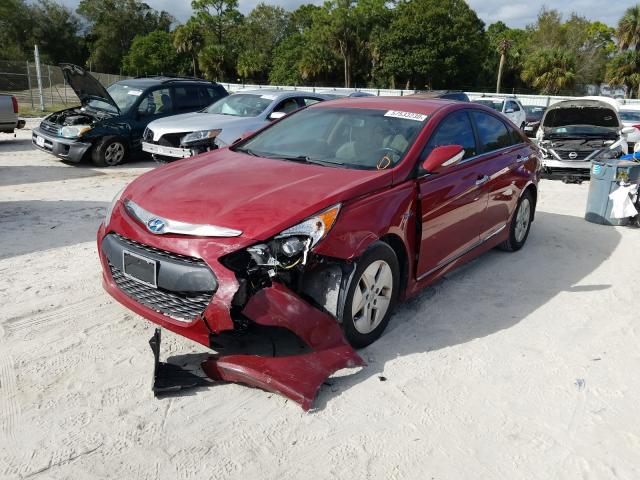 Photo 1 VIN: KMHEC4A48CA042173 - HYUNDAI SONATA HYB 