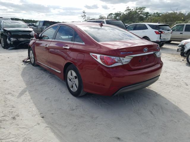 Photo 2 VIN: KMHEC4A48CA042173 - HYUNDAI SONATA HYB 