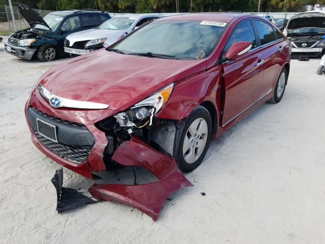 Photo 8 VIN: KMHEC4A48CA042173 - HYUNDAI SONATA HYB 