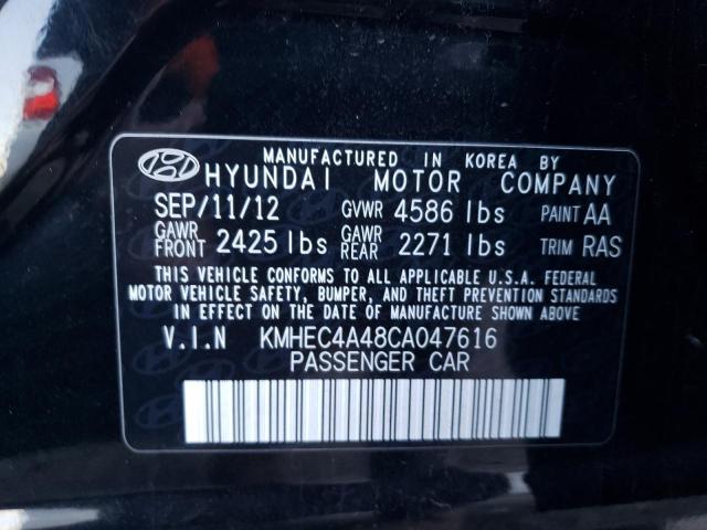 Photo 11 VIN: KMHEC4A48CA047616 - HYUNDAI SONATA HYB 