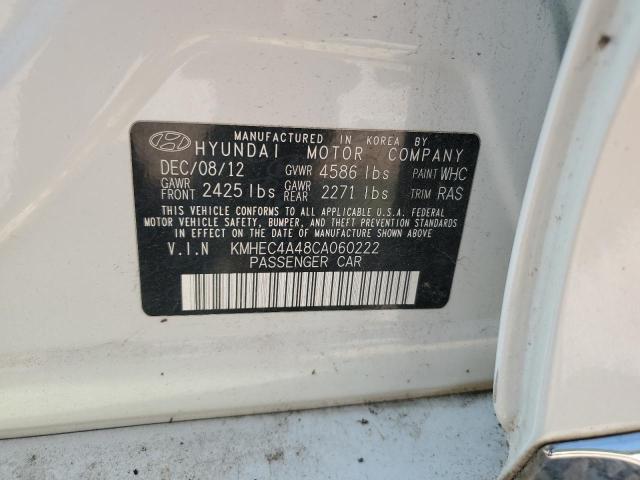 Photo 11 VIN: KMHEC4A48CA060222 - HYUNDAI SONATA HYB 