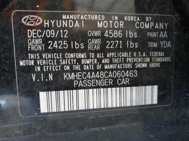 Photo 11 VIN: KMHEC4A48CA060463 - HYUNDAI SONATA HYB 