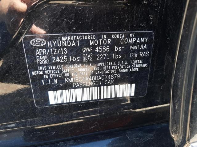 Photo 11 VIN: KMHEC4A48DA074879 - HYUNDAI SONATA HYB 