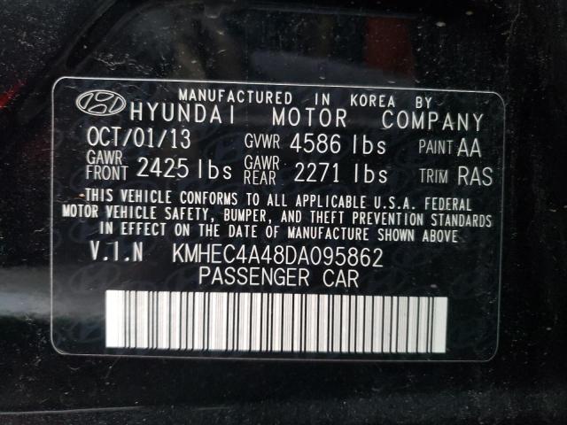 Photo 11 VIN: KMHEC4A48DA095862 - HYUNDAI SONATA 