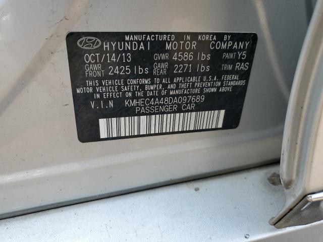 Photo 11 VIN: KMHEC4A48DA097689 - HYUNDAI SONATA 