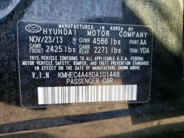 Photo 12 VIN: KMHEC4A48DA101448 - HYUNDAI SONATA HYB 