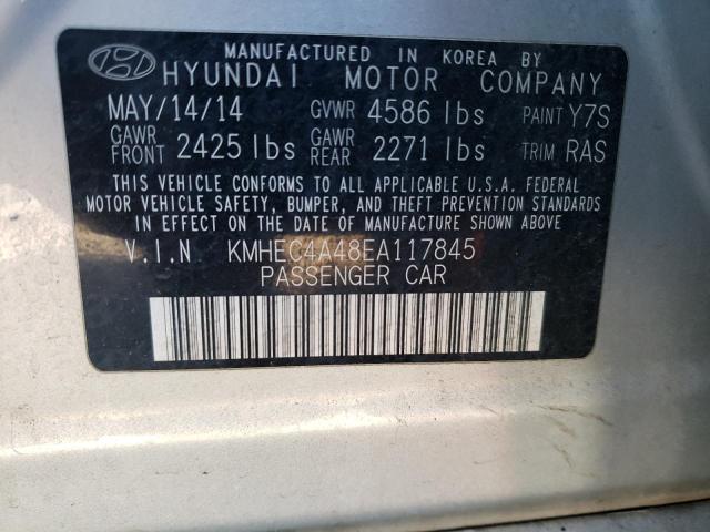 Photo 11 VIN: KMHEC4A48EA117845 - HYUNDAI SONATA 