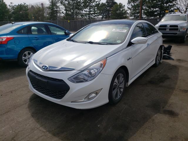 Photo 1 VIN: KMHEC4A48FA118897 - HYUNDAI SONATA HYB 