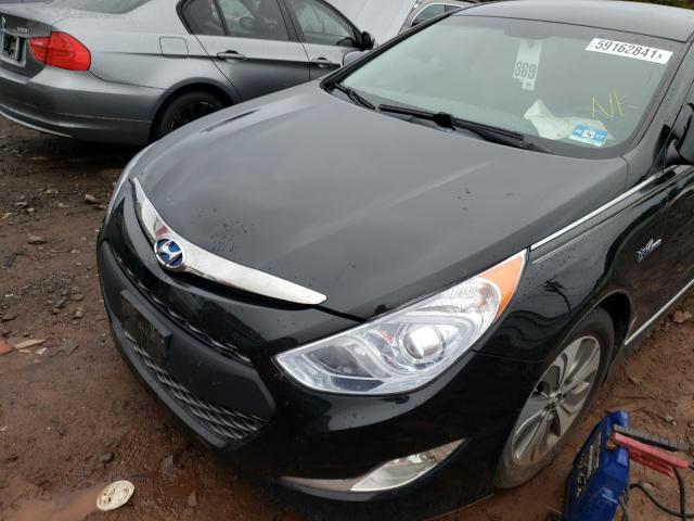 Photo 8 VIN: KMHEC4A48FA125834 - HYUNDAI SONATA HYB 