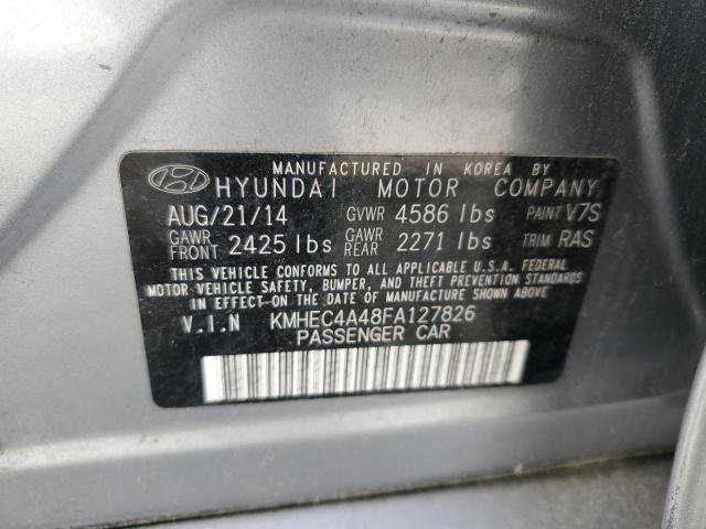 Photo 11 VIN: KMHEC4A48FA127826 - HYUNDAI SONATA 