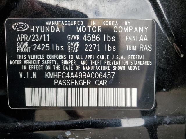 Photo 11 VIN: KMHEC4A49BA006457 - HYUNDAI SONATA 