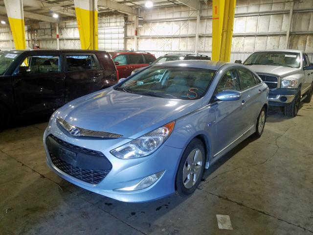 Photo 1 VIN: KMHEC4A49BA017345 - HYUNDAI SONATA HYB 