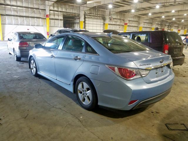 Photo 2 VIN: KMHEC4A49BA017345 - HYUNDAI SONATA HYB 