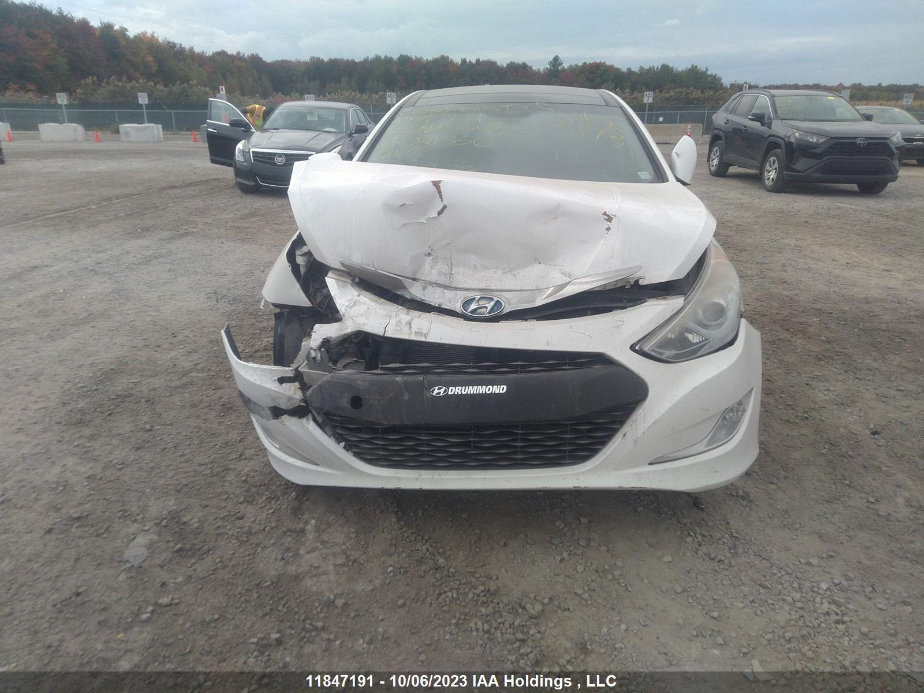 Photo 5 VIN: KMHEC4A49CA021350 - HYUNDAI SONATA 