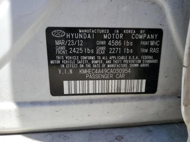 Photo 11 VIN: KMHEC4A49CA030954 - HYUNDAI SONATA HYB 