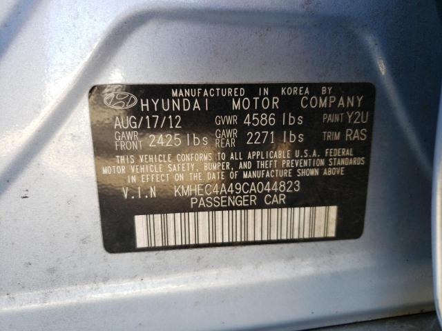 Photo 11 VIN: KMHEC4A49CA044823 - HYUNDAI SONATA 