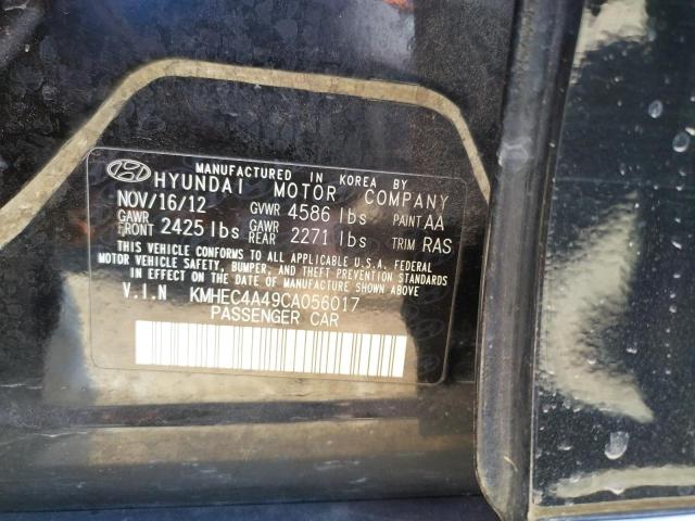 Photo 9 VIN: KMHEC4A49CA056017 - HYUNDAI SONATA HYB 