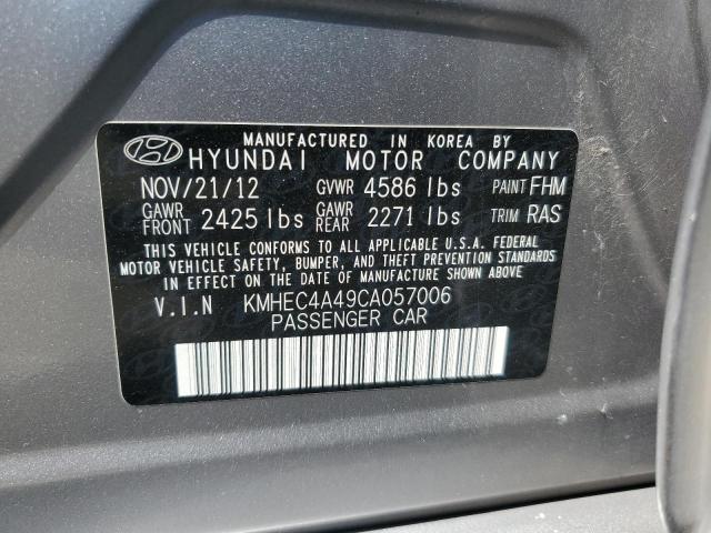 Photo 11 VIN: KMHEC4A49CA057006 - HYUNDAI SONATA 