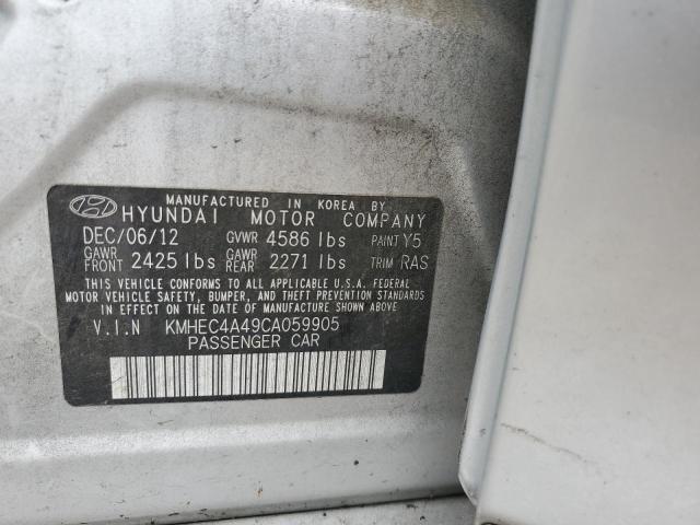 Photo 11 VIN: KMHEC4A49CA059905 - HYUNDAI SONATA 