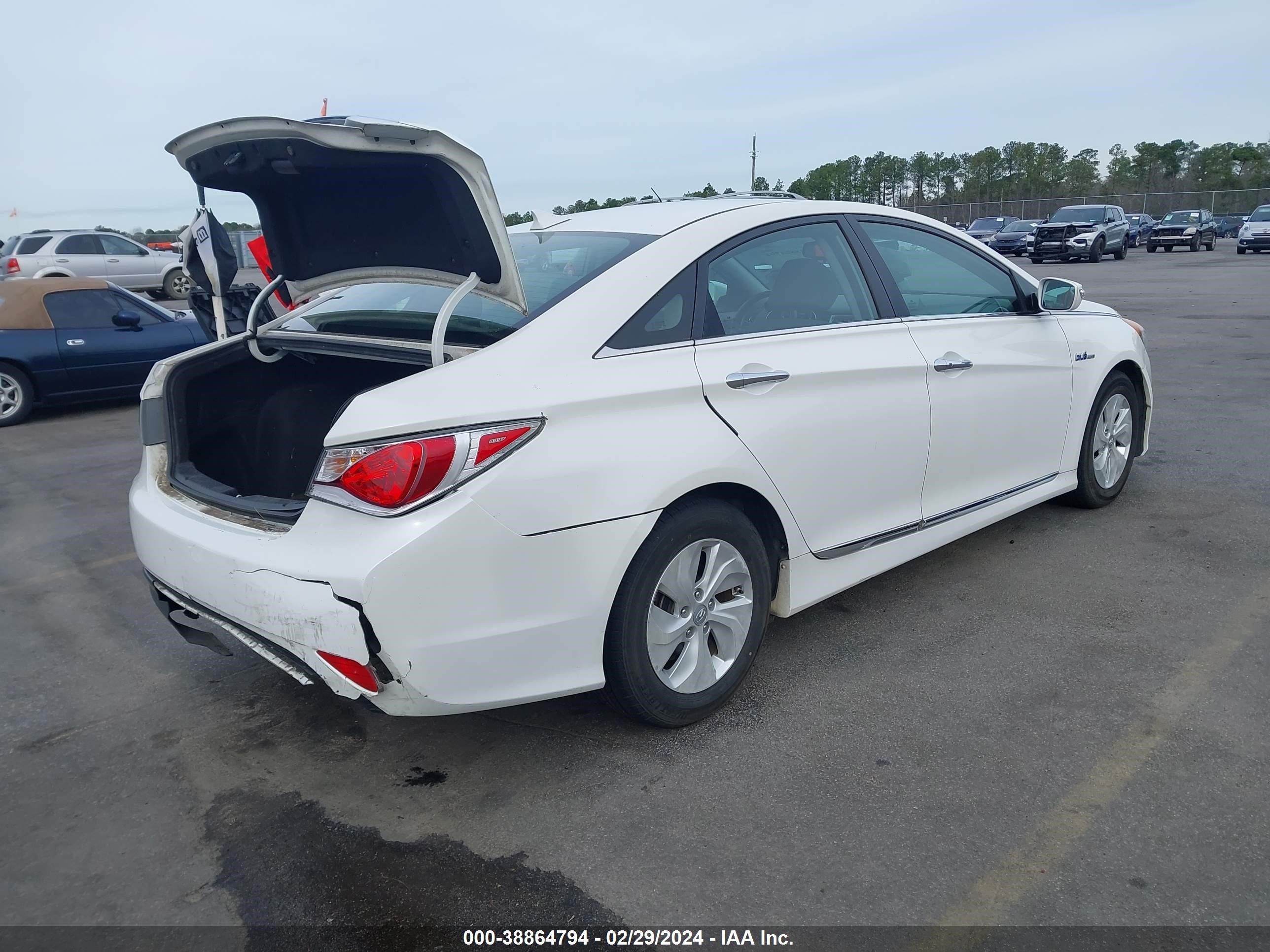 Photo 3 VIN: KMHEC4A49DA064815 - HYUNDAI SONATA 