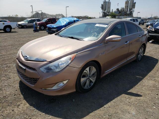 Photo 1 VIN: KMHEC4A49DA069528 - HYUNDAI SONATA HYB 