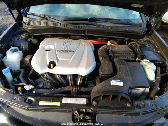 Photo 9 VIN: KMHEC4A49DA073708 - HYUNDAI SONATA HYBRID 