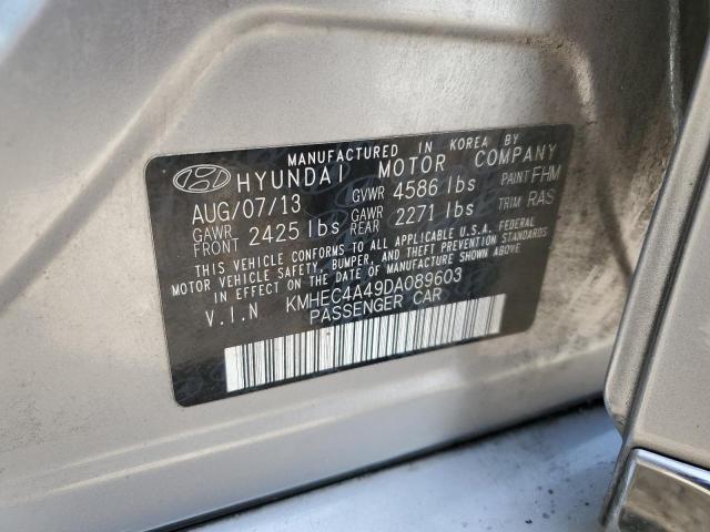 Photo 11 VIN: KMHEC4A49DA089603 - HYUNDAI SONATA HYB 