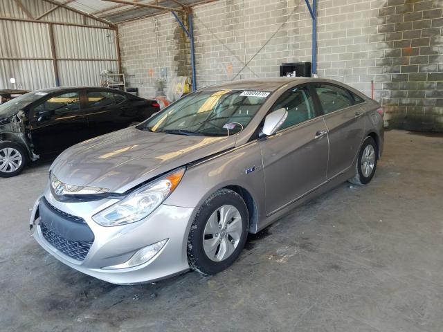 Photo 1 VIN: KMHEC4A49DA098172 - HYUNDAI SONATA HYB 