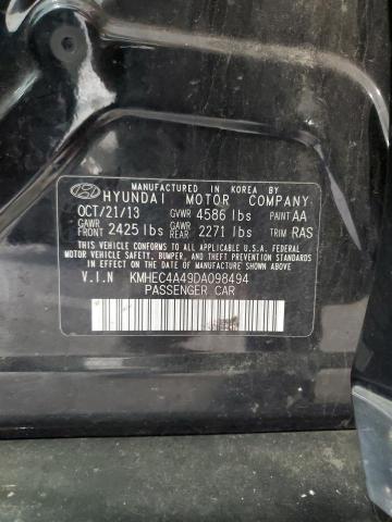 Photo 11 VIN: KMHEC4A49DA098494 - HYUNDAI SONATA 