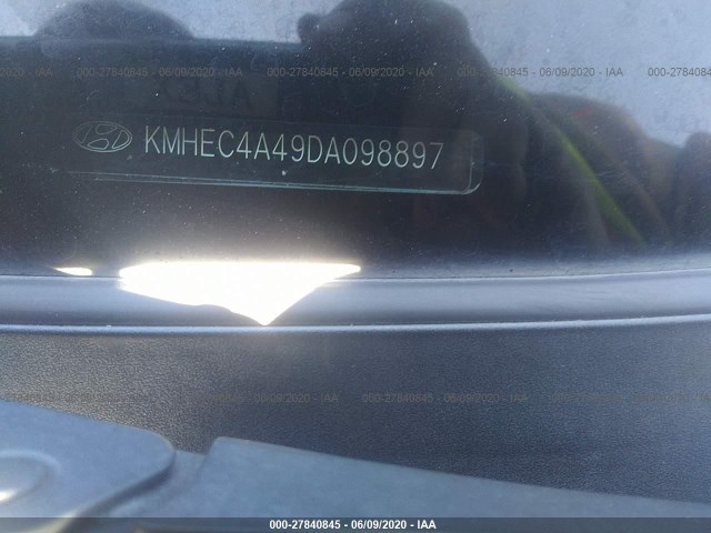 Photo 8 VIN: KMHEC4A49DA098897 - HYUNDAI SONATA 