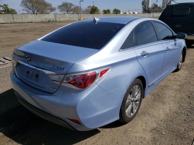 Photo 3 VIN: KMHEC4A49DA099032 - HYUNDAI SONATA HYB 