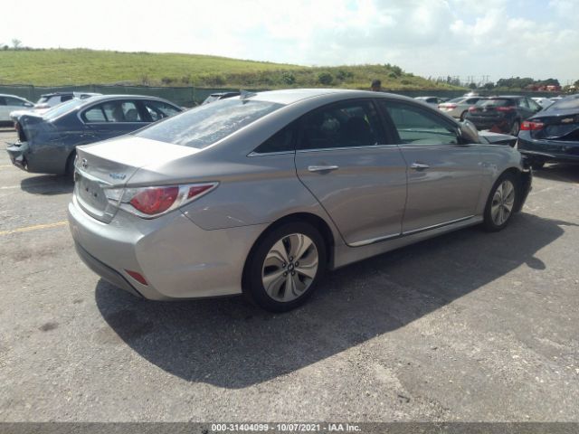 Photo 3 VIN: KMHEC4A49DA100745 - HYUNDAI SONATA HYBRID 