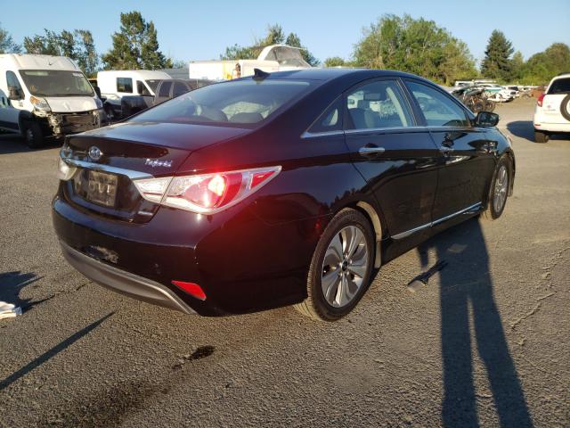 Photo 3 VIN: KMHEC4A49DA100924 - HYUNDAI SONATA HYB 