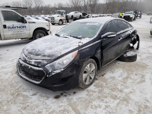 Photo 1 VIN: KMHEC4A49EA107776 - HYUNDAI SONATA HYB 