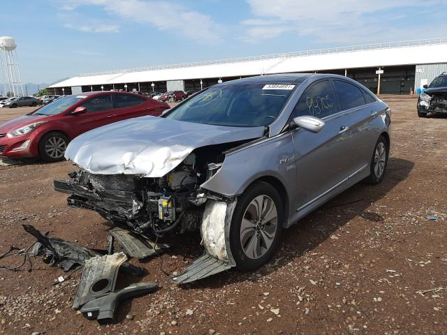 Photo 1 VIN: KMHEC4A49EA116140 - HYUNDAI SONATA HYB 