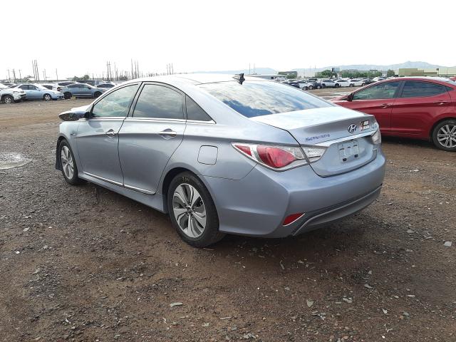 Photo 2 VIN: KMHEC4A49EA116140 - HYUNDAI SONATA HYB 