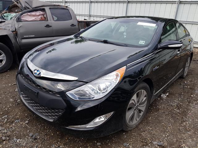 Photo 1 VIN: KMHEC4A49FA122991 - HYUNDAI SONATA HYB 