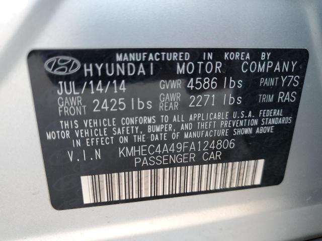 Photo 11 VIN: KMHEC4A49FA124806 - HYUNDAI SONATA 