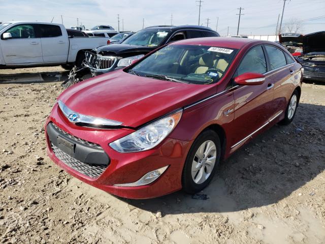 Photo 1 VIN: KMHEC4A49FA124921 - HYUNDAI SONATA 