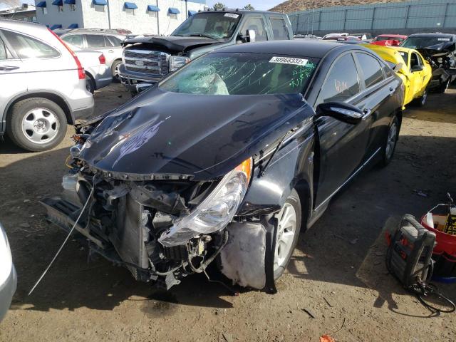 Photo 1 VIN: KMHEC4A49FA132047 - HYUNDAI SONATA HYB 