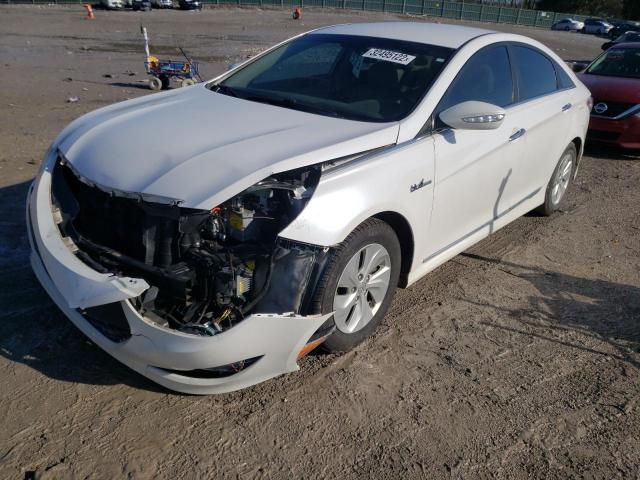 Photo 1 VIN: KMHEC4A49FA137247 - HYUNDAI SONATA HYB 