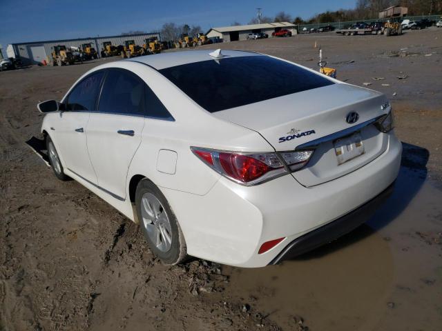 Photo 2 VIN: KMHEC4A49FA137247 - HYUNDAI SONATA HYB 