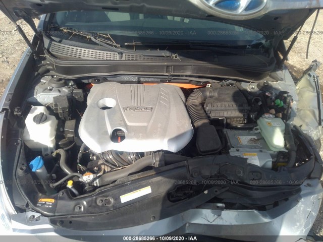 Photo 9 VIN: KMHEC4A49FA137460 - HYUNDAI SONATA HYBRID 